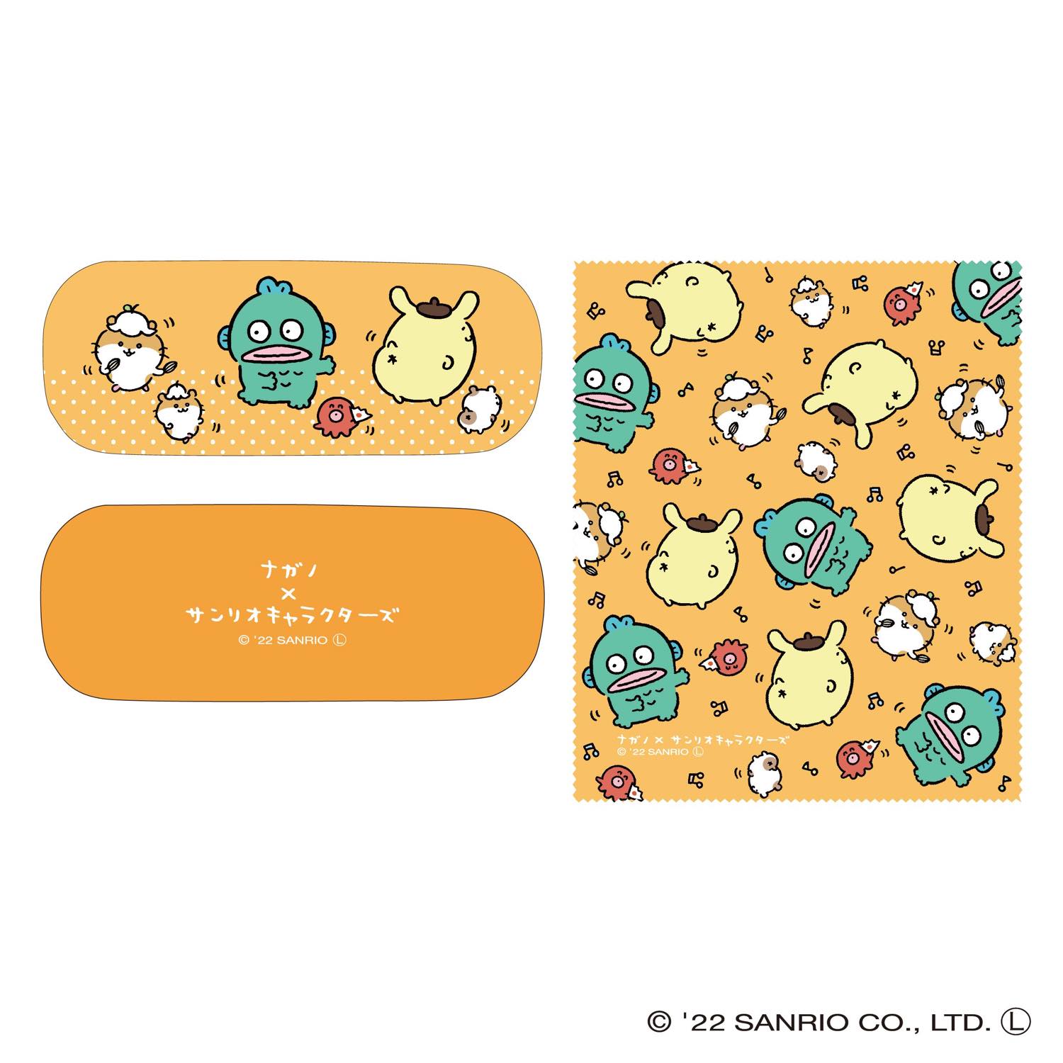 長野 x 三麗鷗角色 Megane Case b ナガノ×サンリオキャラクターズ メガネケース B