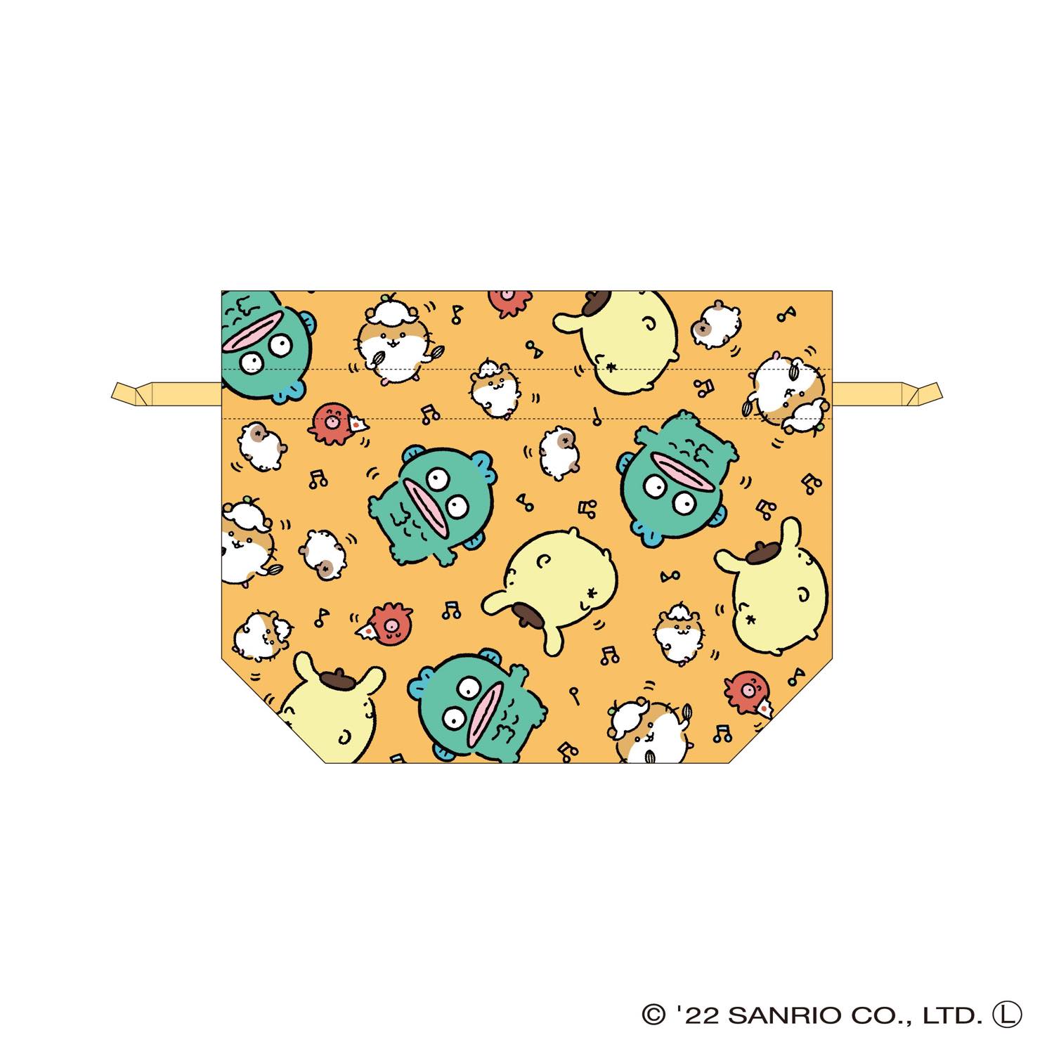 長野 x 三麗鷗角色 小束帶b ナガノ×サンリオキャラクターズ 小さめ巾着 B