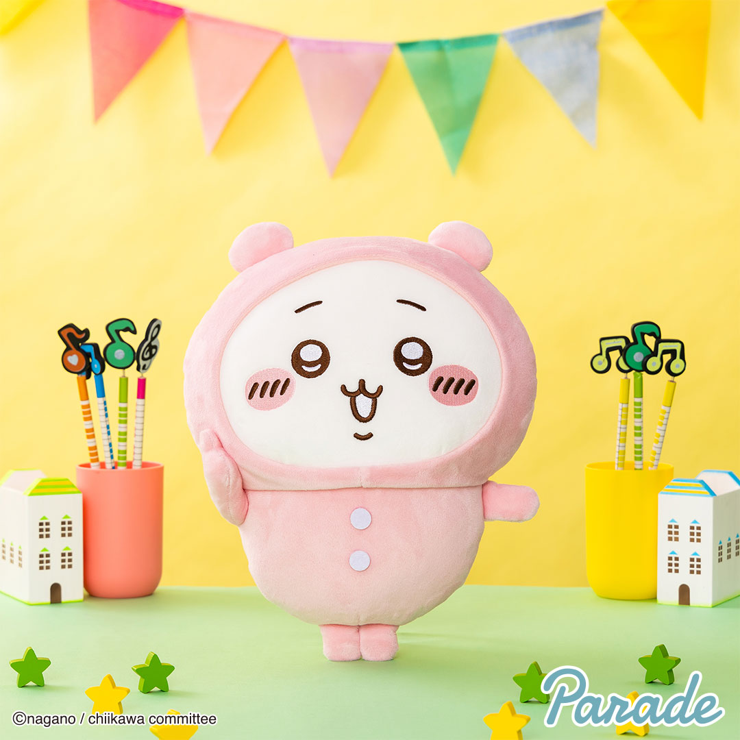 【娃娃機10月景品】ちいかわ パジャマBIGぬいぐるみ1 chiikawa_pajamas1