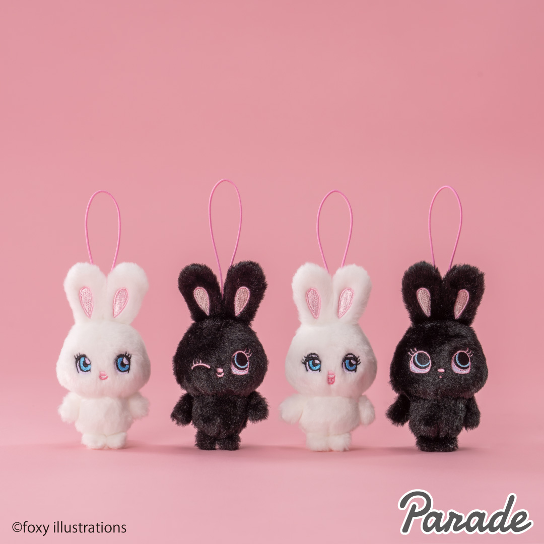 【娃娃機12月景品】foxy illustrations BUNNYマスコット