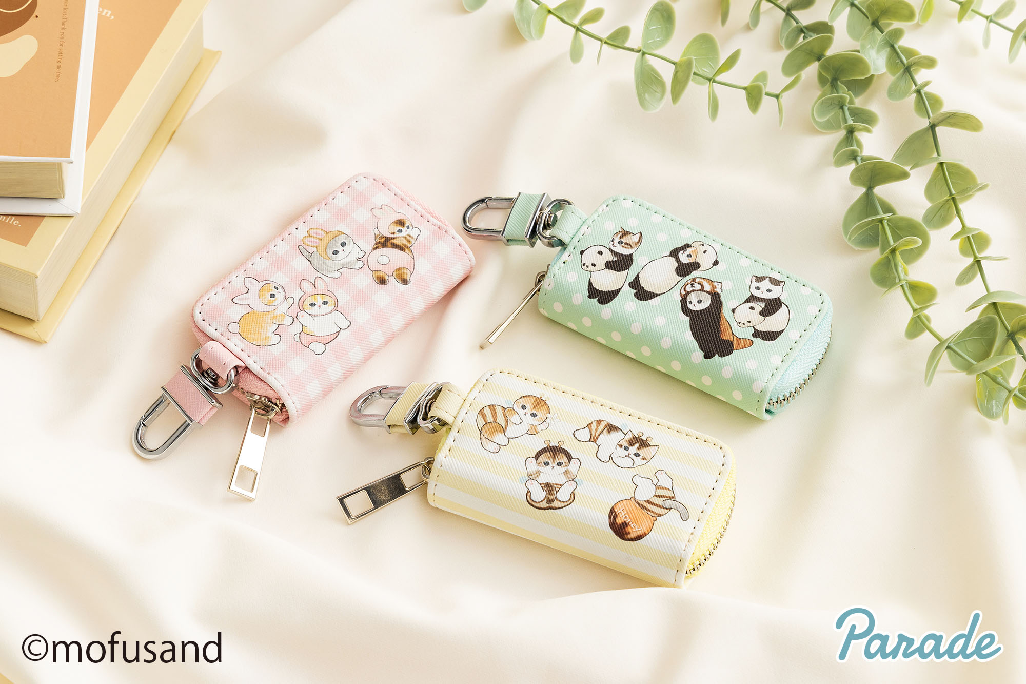 【娃娃機3月景品】mofusand キーケース mofusand_key_case