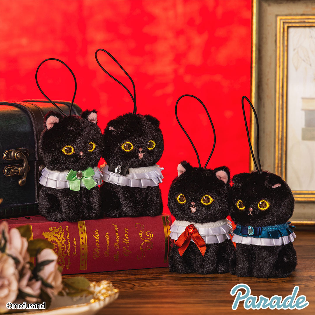 【娃娃機2月景品】mofusand 黒仔猫にゃんマスコット