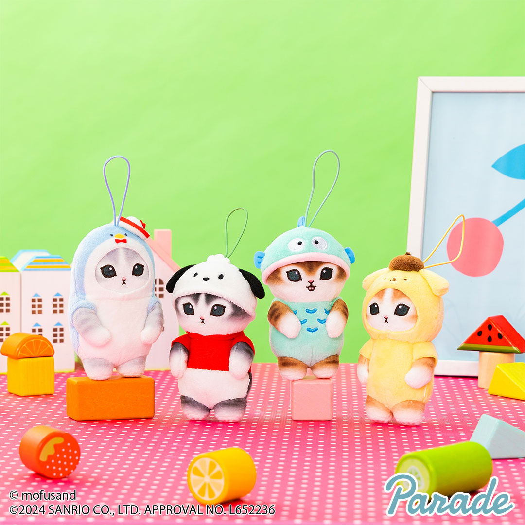 【娃娃機10月景品】mofusand×サンリオキャラクターズ マスコット①