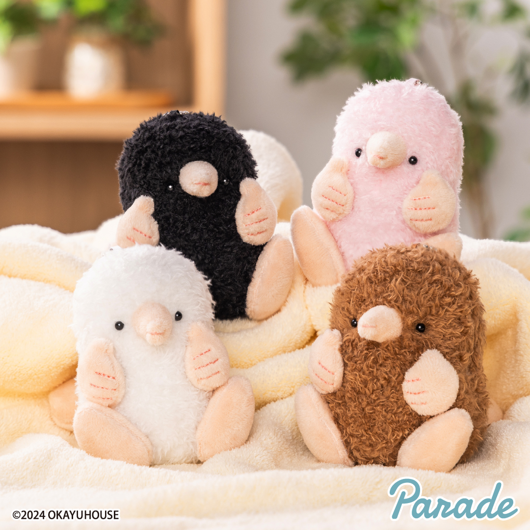 【娃娃機5月景品】モグラッコ マスコット