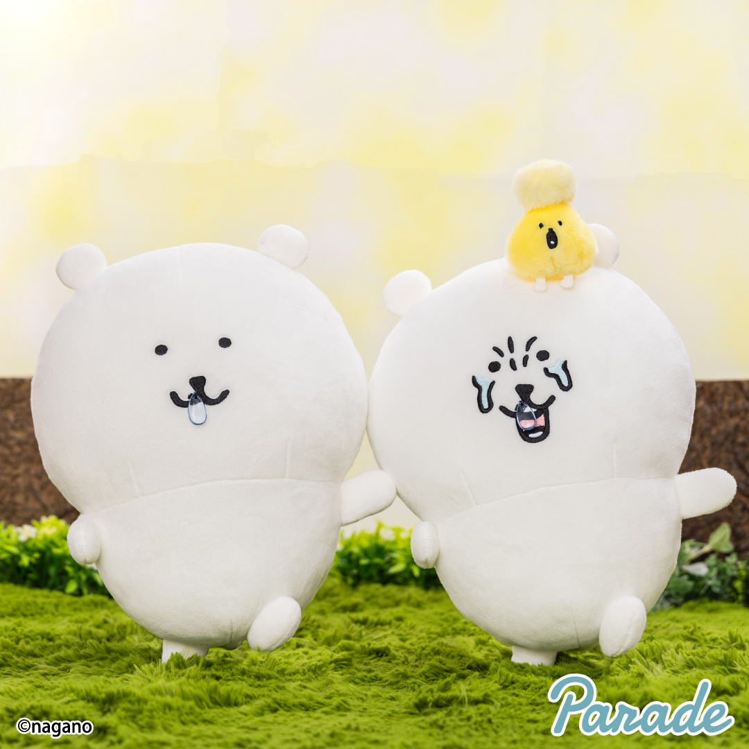 【娃娃機2月景品】ナガノキャラクターズ 花粉症BIGぬいぐるみ