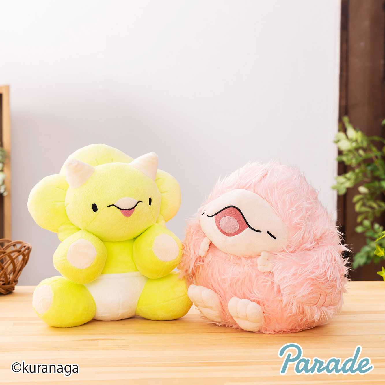 【娃娃機7月景品】恐竜はじめました バブ・モモBIGぬいぐるみ babu_momo_stuffed_toy_big