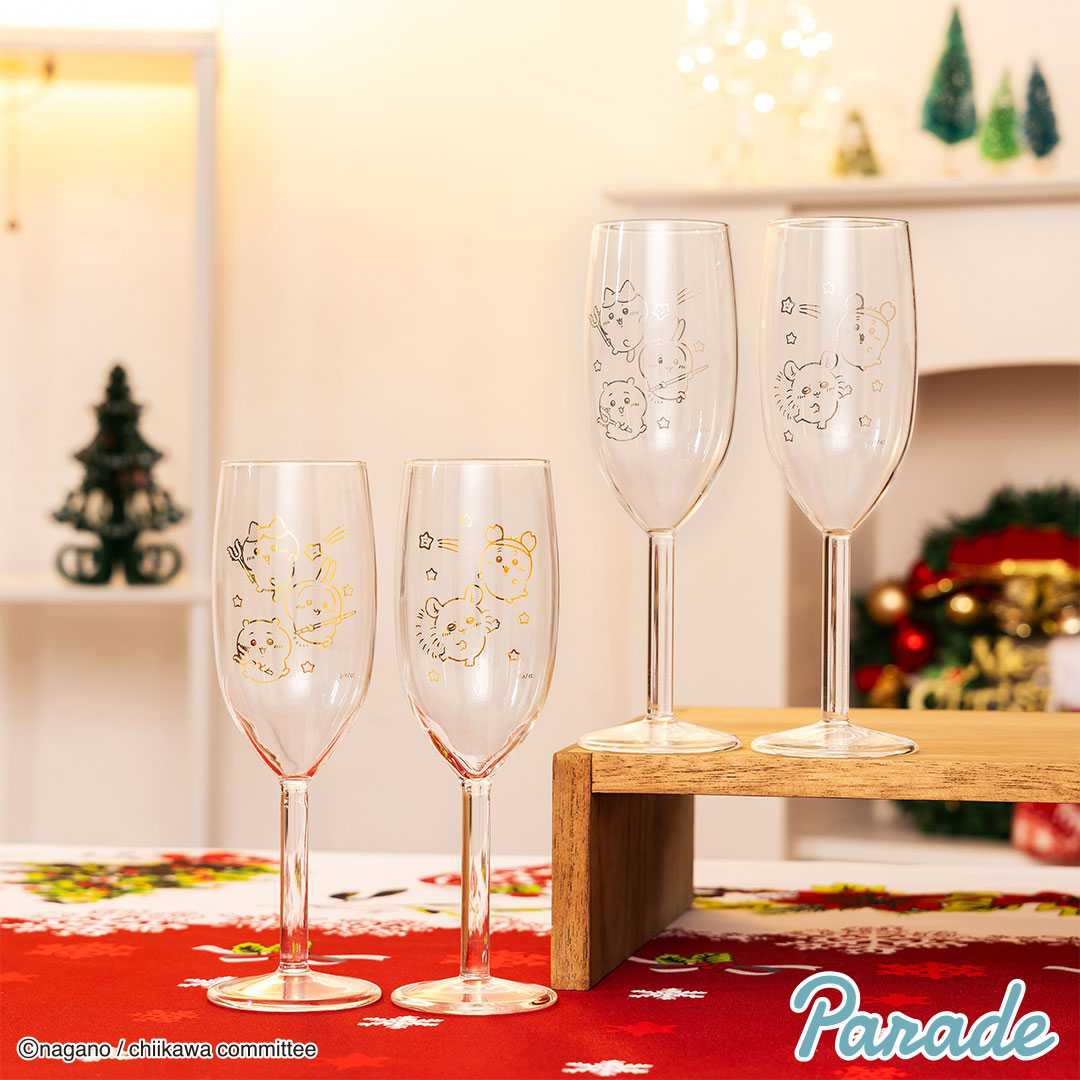 【娃娃機11月景品】ちいかわ  グラスセット chiikawa_glass-set