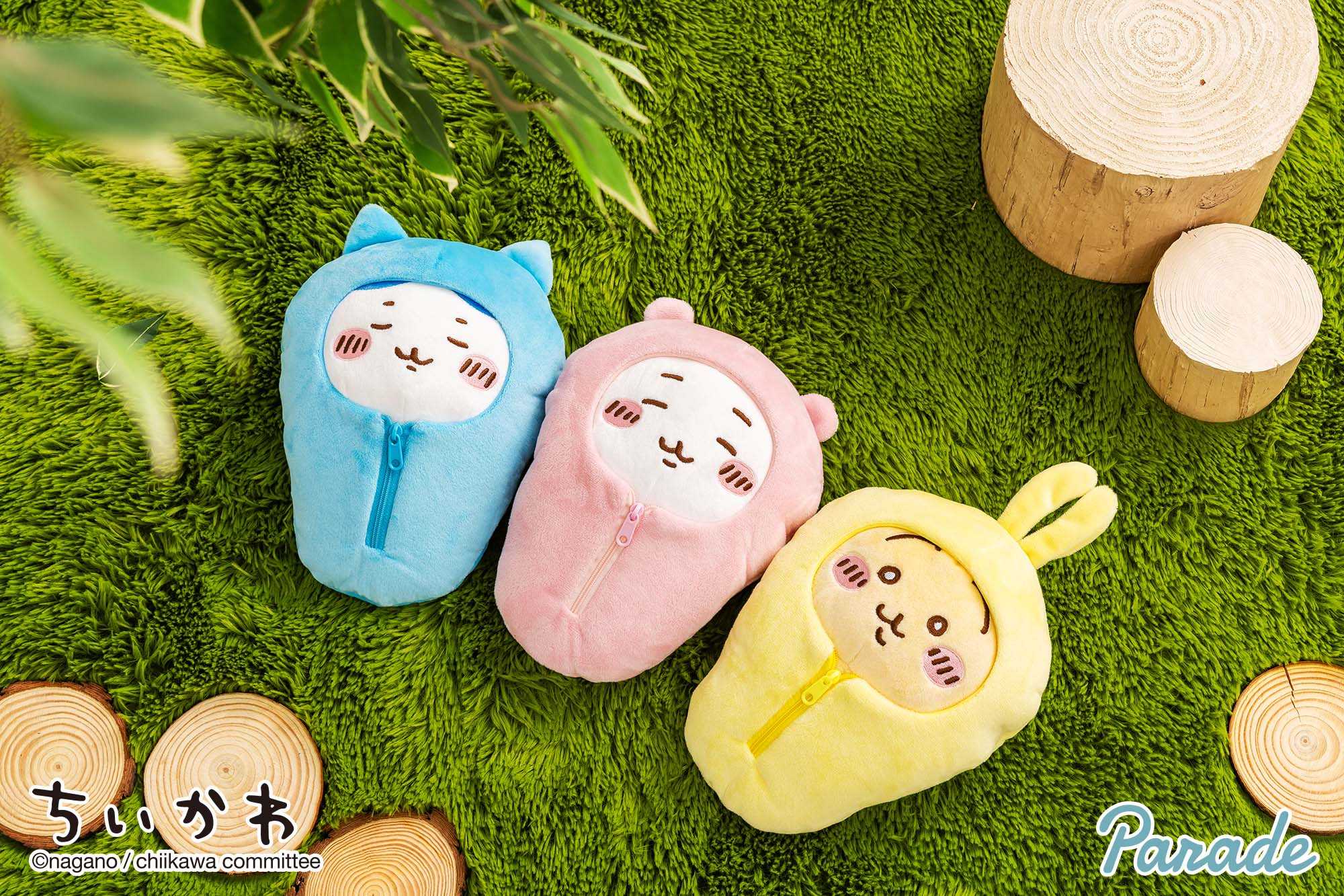 【娃娃機2月景品】ちいかわ 寝袋ぬいぐるみ chiikawa_sleeping_bag_stuffed_toy