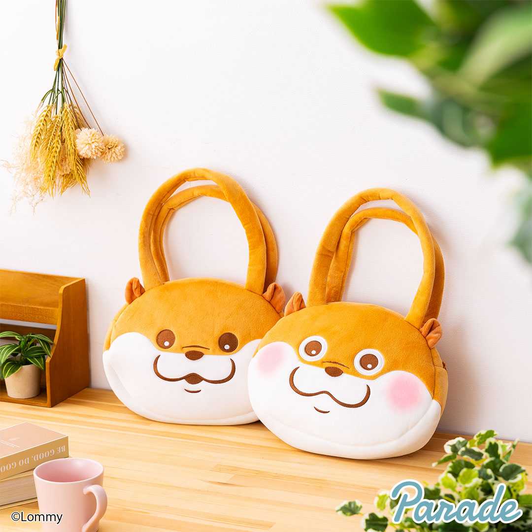 【娃娃機10月景品】可愛い嘘のカワウソ ぬいふわトート kawaiiuso_nuifuwatotebag-2