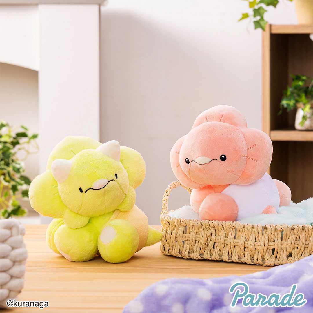 【娃娃機3月景品】恐竜はじめました ふりむきおすわりぬいぐるみ