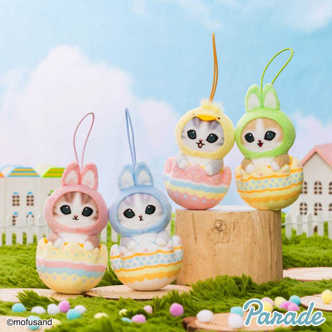 【娃娃機3月景品】mofusand イースターにゃんマスコット