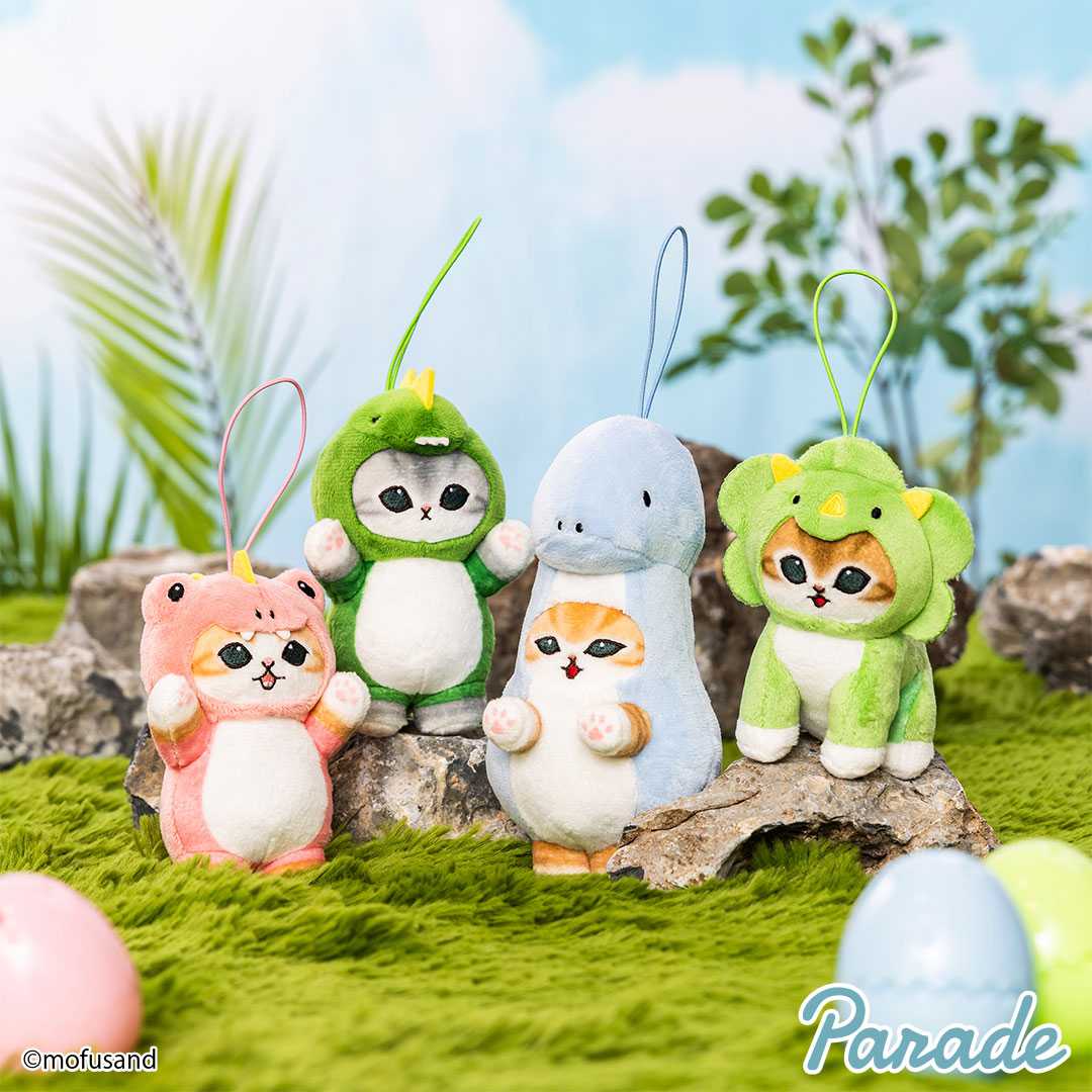 【娃娃機4月景品】mofusand かいじゅうにゃんマスコット