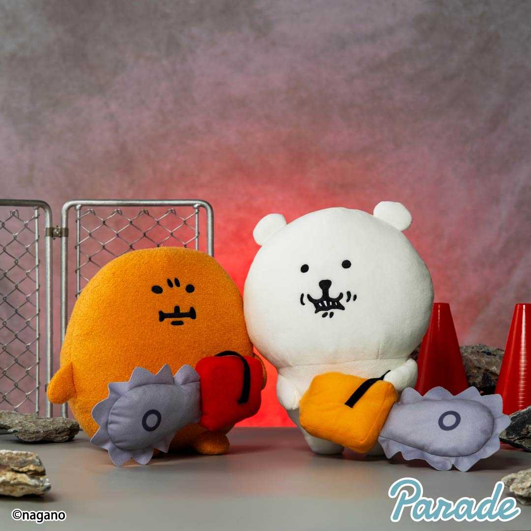 【娃娃機10月景品】ナガノキャラクターズ チェンソーBIGぬいぐるみ naganocharacters_chainsaw_stuffed_toy_big