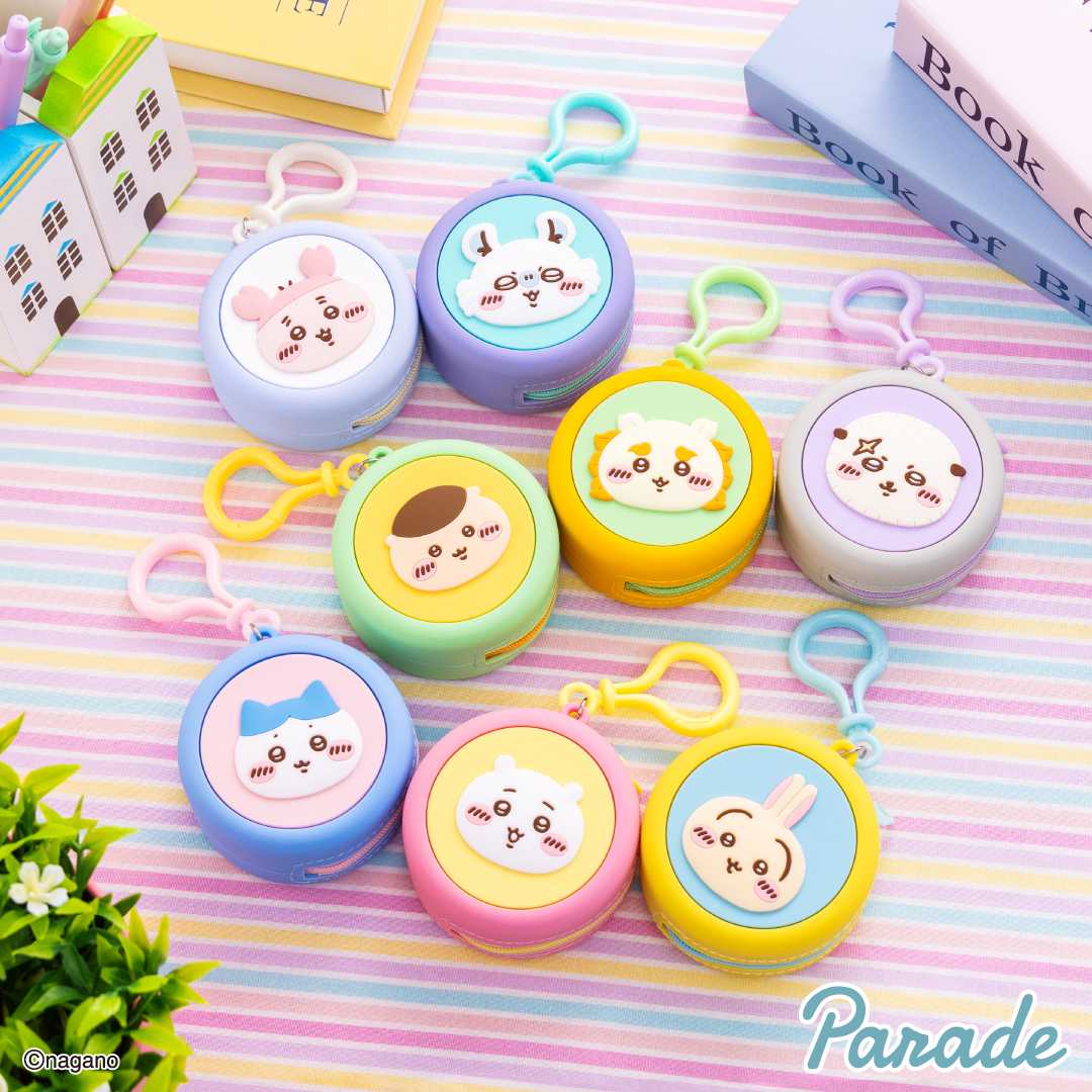 【娃娃機10月景品】ちいかわ まんまるミニシリコンポーチ