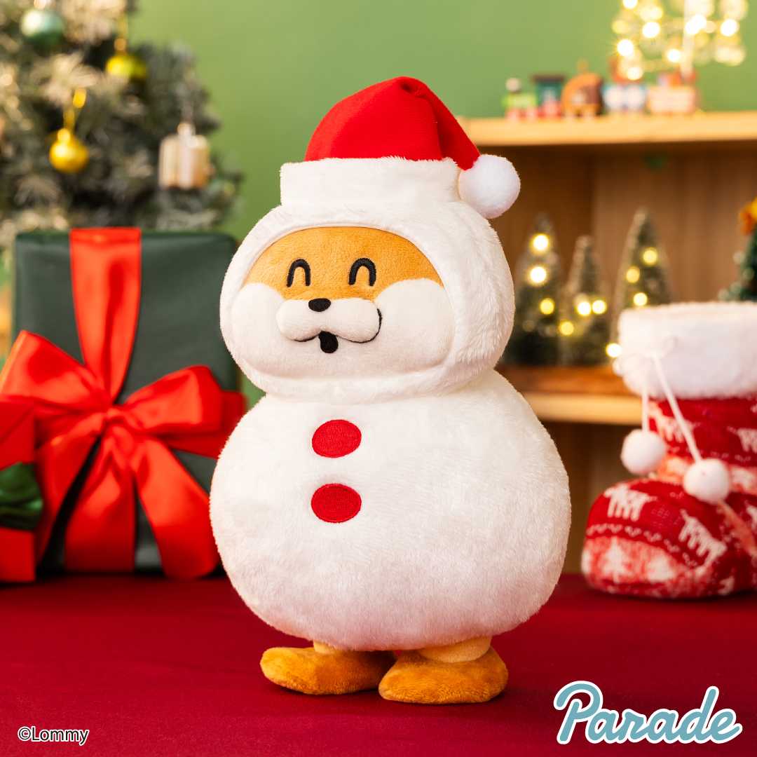 【娃娃機11月景品】可愛い嘘のカワウソ サンタギミックぬいぐるみ