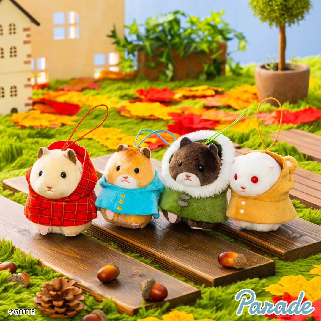 【娃娃機11月景品】助六の日常 ポンチョマスコット