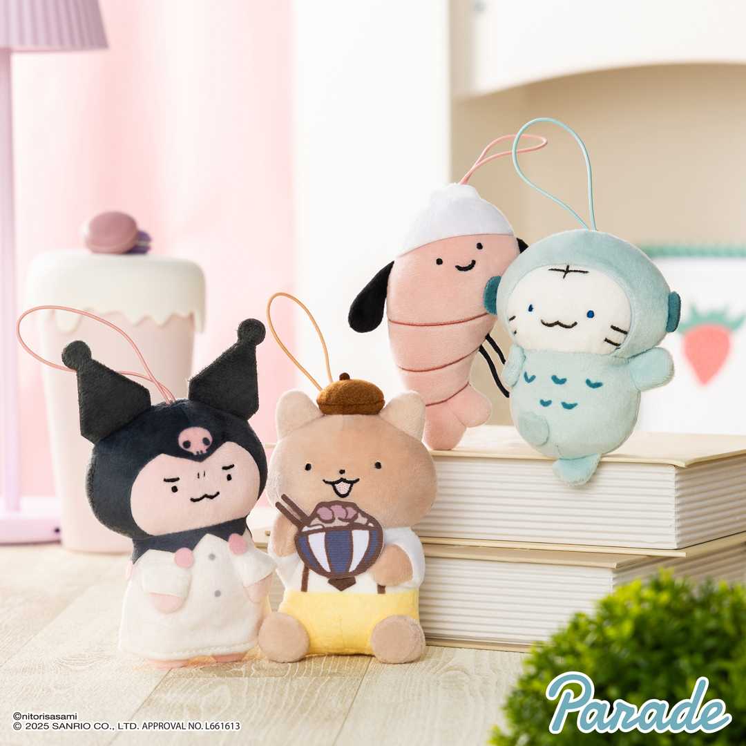 【娃娃機11月景品】ホワイトタイガーとブラックタイガー×サンリオキャラクターズ マスコット