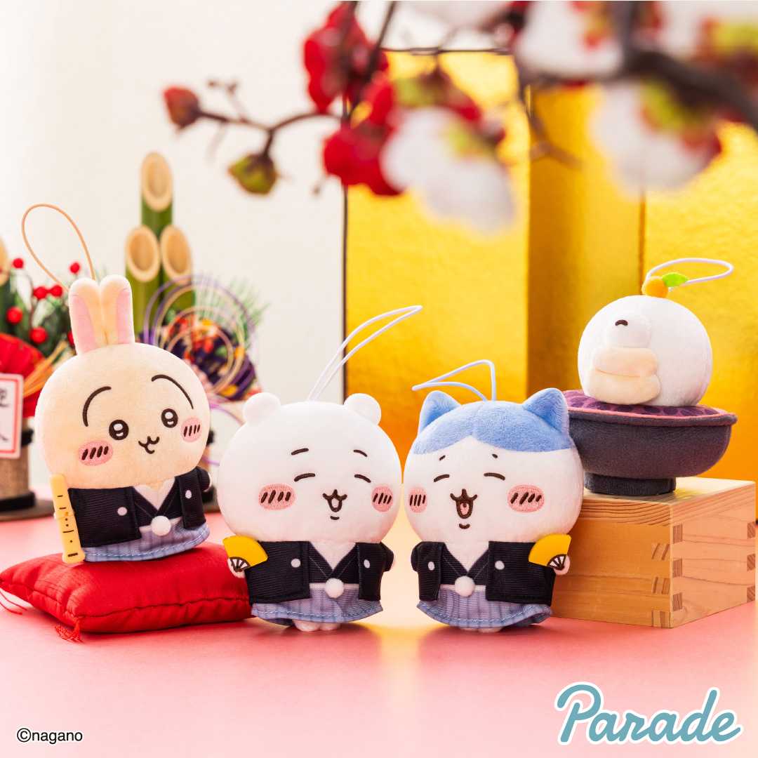 【娃娃機12月景品】ちいかわ お正月マスコット