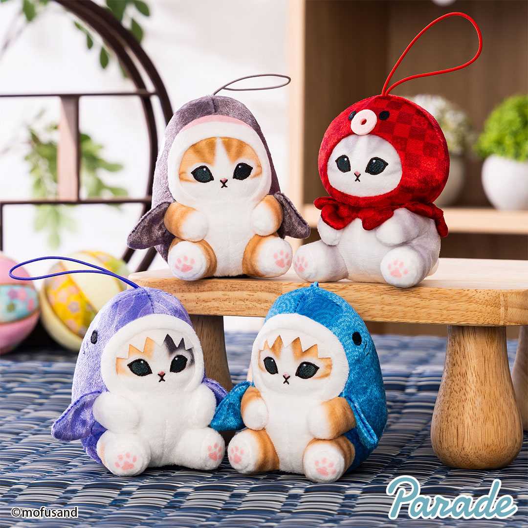 【娃娃機12月景品】mofusand 海の生き物にゃん～和～ マスコット