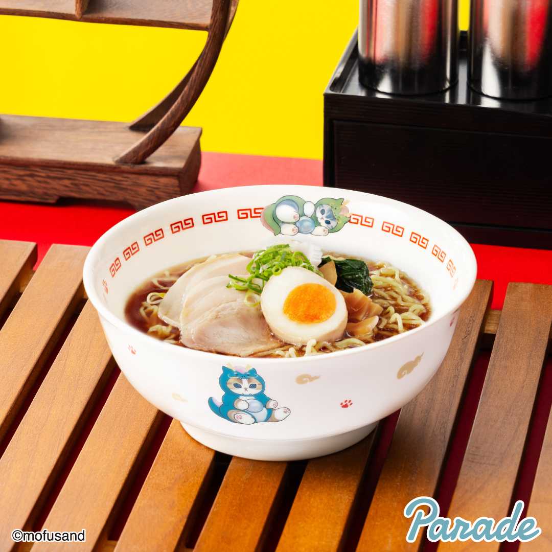 【娃娃機12月景品】mofusand ラーメンどんぶり