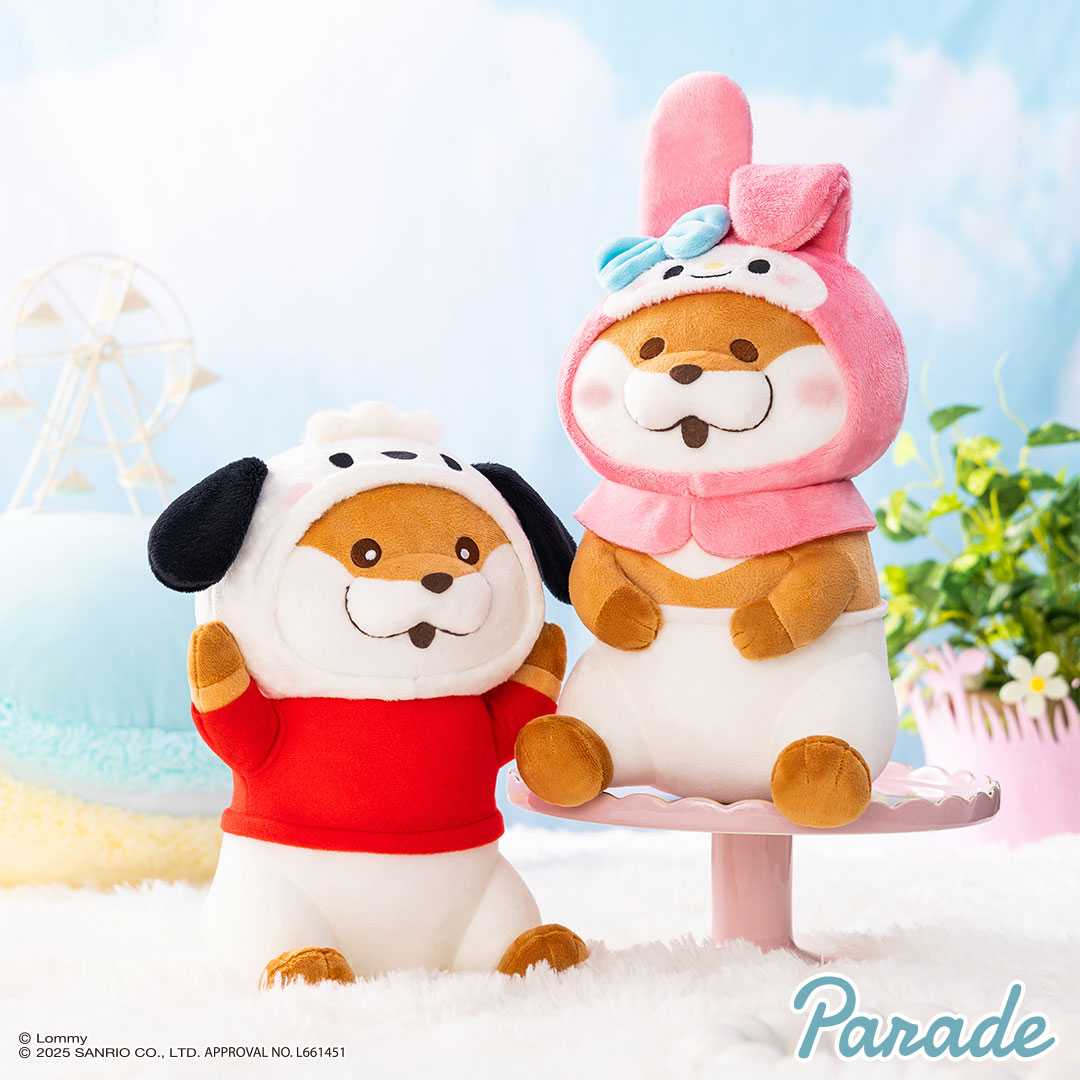 【娃娃機12月景品】可愛い嘘のカワウソ×サンリオキャラクターズ BIGぬいぐるみ②