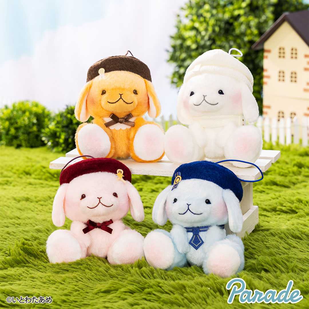 【娃娃機12月景品】いとわたあめ 季節の空うさぎマスコット