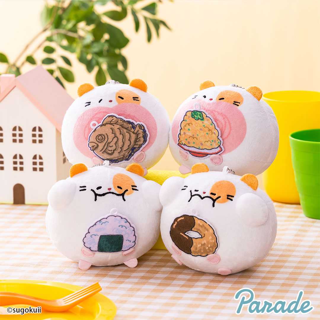 【娃娃機12月景品】ぱくぱくハムハム マスコット