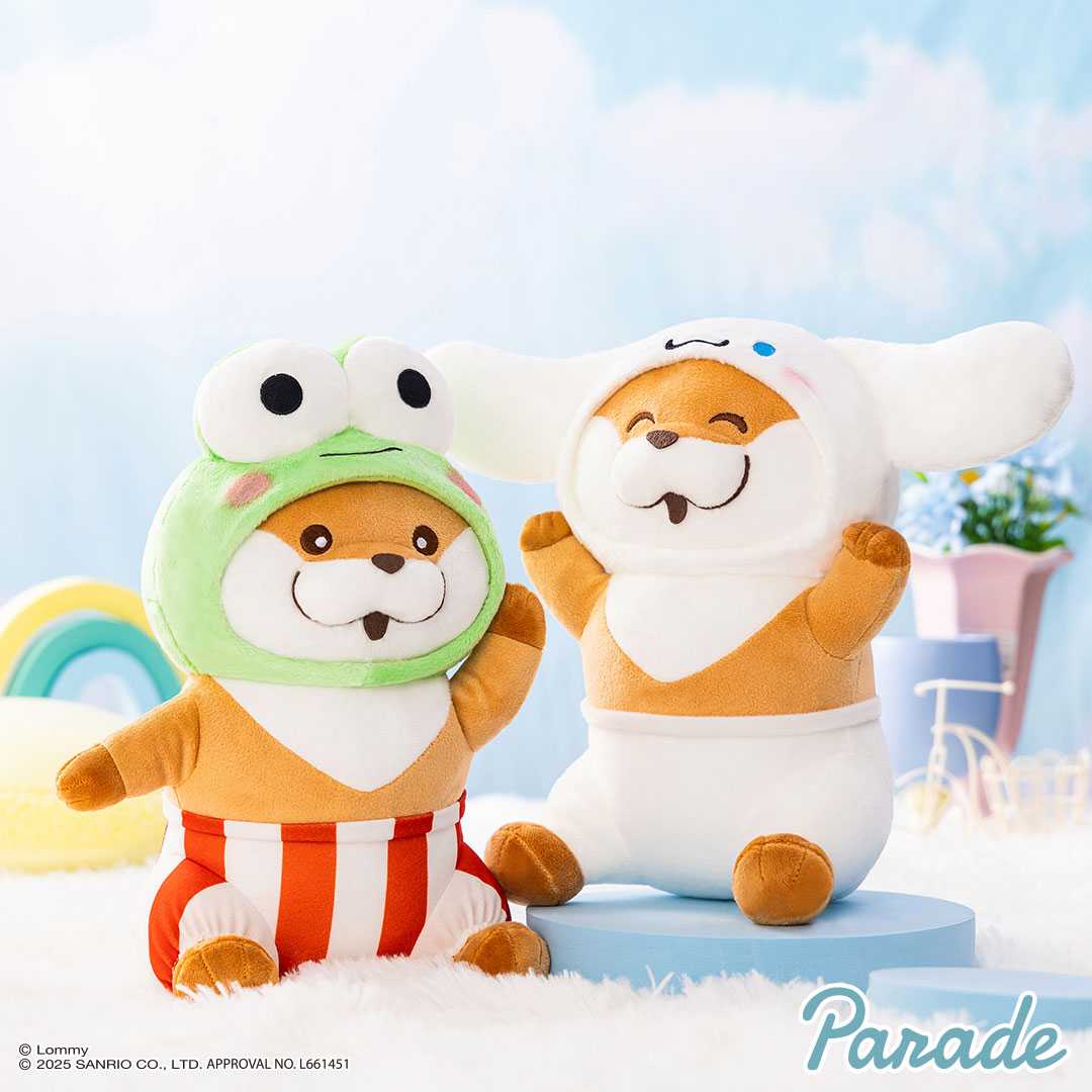 【娃娃機1月景品】可愛い嘘のカワウソ×サンリオキャラクターズ BIGぬいぐるみ③