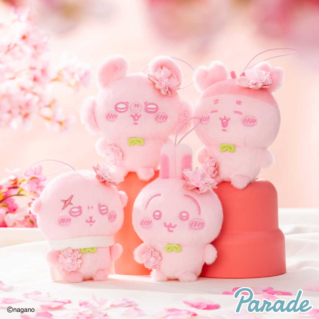 【娃娃機3月景品】ちいかわ ぬいぱれっと～さくらいろ～マスコット②