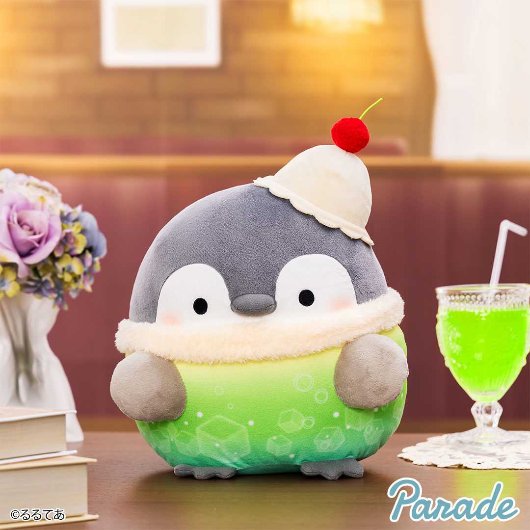 【娃娃機5月景品】コウペンちゃん メロンソーダ！BIGぬいぐるみ