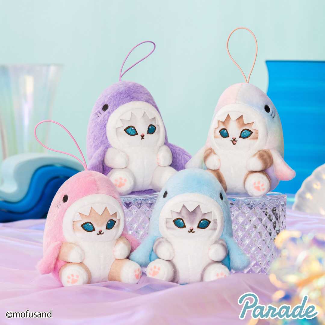 【娃娃機7月景品】mofusand パステルサメにゃんマスコット