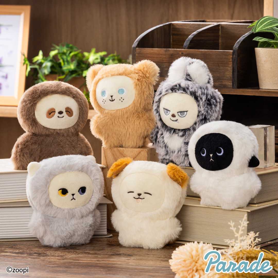 【娃娃機9月景品】zoopi マスコット