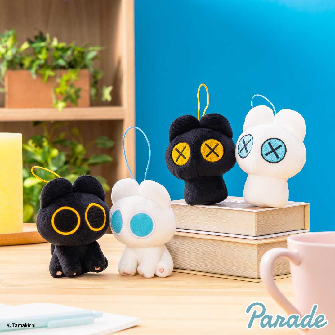 【娃娃機4月景品】しろろとくろろ マスコット