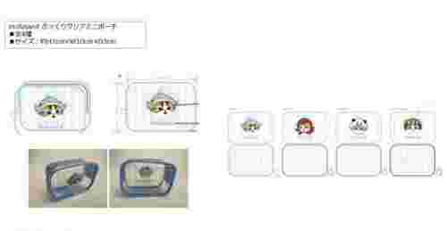 【5月景品計劃】KU250507 mofusand ぷっくりクリアミニポーチ